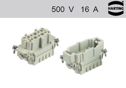 HARTING浩亭16A连接器选型手册样本下载