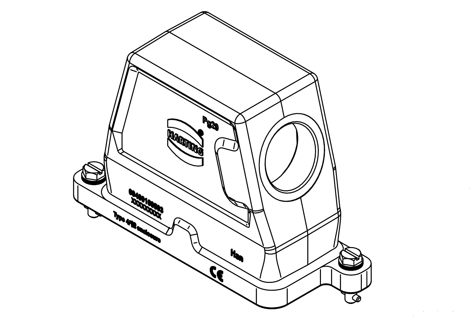 09400160503 Han 16 HPR Hood Side Entry PG 29 Toggle