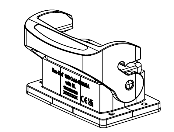 HARTING 19432100330 Han-Eco 10B Outd-HBM/RA-with SL